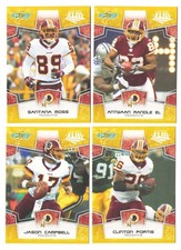 2008 Score Super Bowl XLIII GOLD Team set 800 sets made - WASHINGTON REDSKINS