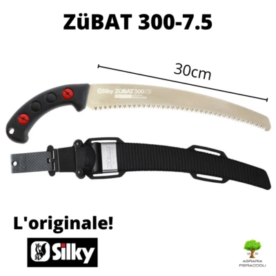 SEGHETTO SEGA SILKY ZUBAT PROFESSIONALE 300-7.5 LAMA 300mm CON FODERO MADE JAPAN - Immagine 1 di 3