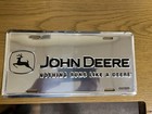 John Deere License Plate With Deere Slogan "Nothing Runs Like a Deere"