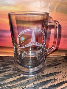 Mercedes Beer Glass Beer Tanker 660 ml Capacity HIGH QUALITY Great Gift. - Picture 1 of 3