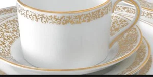 NUEVO - VERA WANG para WEDGWOOD - TAZA DE TÉ PLANA Y PLATILLO DE FILIGRANA VERA - Imagen 1 de 4
