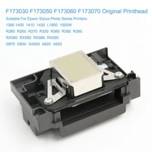 F173050 F173060 F173070 Printhead For Epson RX580 1390 1400 1410 1430 L1800 R260 - Afbeelding 1 van 3