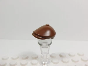 LEGO Reddish Brown Flat Hat Cap Accessory Minifig K12 - Picture 1 of 1