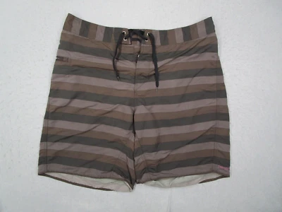 Patagonia Board Shorts Mens 38 Brown Trunks 10" Surf Beach Swim Button Fly - Image 1 of 4