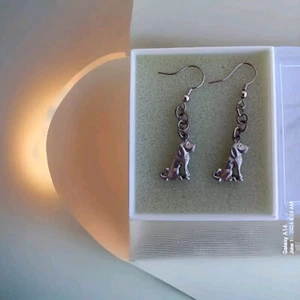 Vintage Labrador Retriever Dangle Drop Earrings - Picture 1 of 2