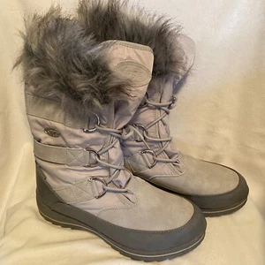 Lugz  Women’s Snow Boots Beige And Gray Size 11 - Picture 1 of 9