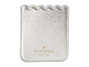 Kate Spade New York 256540 Metallic Scallop Platino iPhone Sticker Pocket 2.5x3 - Picture 1 of 1