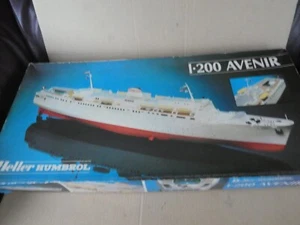Heller Humbrol 1:200th scale Avenir car ferry model vintage kit - Picture 1 of 24