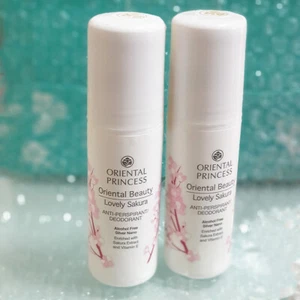 2 x Oriental Princess Deodorant Oriental Beauty Lovely Sakura Anti-Perspirant - Picture 1 of 7