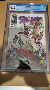SPAWN #9 CGC 9.4 WP 1st ANGELA Modern Age IMAGE COMICS 1993 Todd McFarlane - Picture 1 of 4