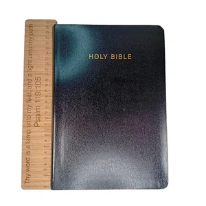 KJV Super Giant Print Reference Bible Imitation leather black thumb indexed gift - Bild 1 von 24