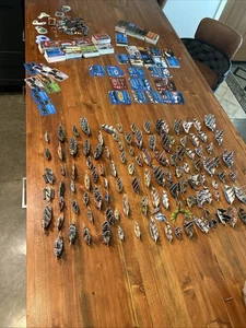 Pirates Wizkids Lot Ships, Crew, Captains Coin Punched Unpunched Parts Etc - Picture 1 of 22