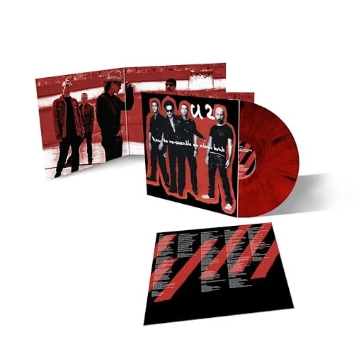 U2 How To Re-Assemble An Atomic Bomb [Black/Red Marble Lp] Records & LPs New - Image 1 of 1