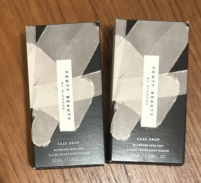 NIB $38 Fenty Beauty Eaze Drop Skin Tint in SHADE 9 Full Size 32ml 1.08 Oz. NEW - Image 1 of 4