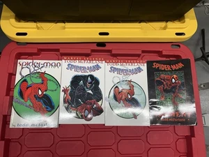 Marvel Todd McFarlane Spiderman TPB Lot Torment, Venom, Legends 4 Books - Picture 1 of 9