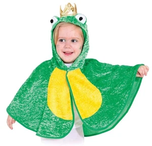 Cape Froschkönig Gr 104 Frosch Kinderkostüm Cape Gr 104 Kinder Fasching Karneval - Bild 1 von 1