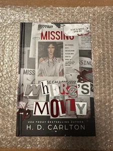 Where’s Molly (PR Edition) Exclusive. Gestempelte signierte rote Folienränder H.D. Carlton - Bild 1 von 3