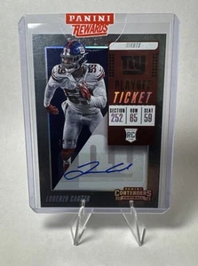 LORENZO CARTO 2018 Contenders AUTO #246 Rookie Silver Playoff Ticket /99 🔥🏈 - Picture 1 of 2