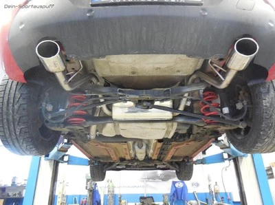 Impianto Di Scarico Sportivo Fox Duplex Opel Astra J GTC 1.6L 2.0L CDTI 115x85Mm - Immagine 1 di 2