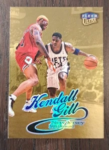 KENDALL GILL - 1998-99 Fleer Ultra "Gold Medallion"- #96G - Nets - Picture 1 of 2