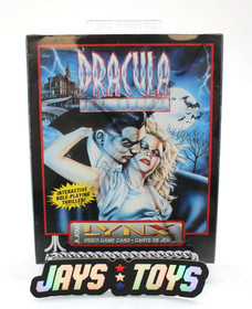 Dracula: The Undead Atari Lynx Video Game Card with Box 1992 Factory Sealed