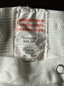 Cintura ancha vintage Weidercare blanca talla pequeña con copa original - Imagen 1 de 4