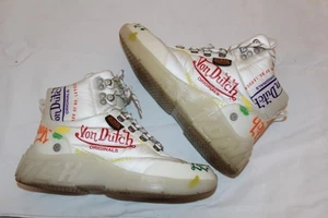 Zapatillas Hinchadas Multicolor Von Dutch Blancas Estampado Completo Talla 6 - Imagen 1 de 20