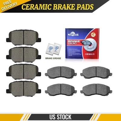 Kit de pastillas de freno delanteras y traseras de cerámica para Mitsubishi RVR Outlander Sport 2013-2020 Foto 1 de 4