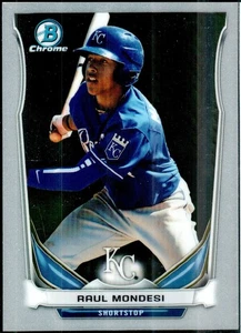 2014 Bowman Chrome Prospects #CTP-6 Raul Mondesi Kansas City Royals - Picture 1 of 2