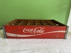 Vintage 24 Hole Coca Cola Rustic Wood Bottle Crate/Box