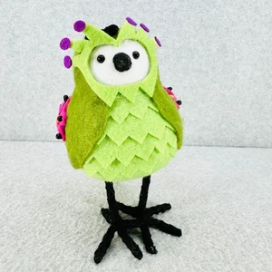 Target Hyde and Eek VENUS Felt Bird Figure No Tags Featherly Friends Halloween - Picture 1 of 6