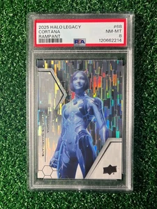 2025 Upper Deck Halo Legacy Cortana Rampant #68 PSA 8 - Picture 1 of 2