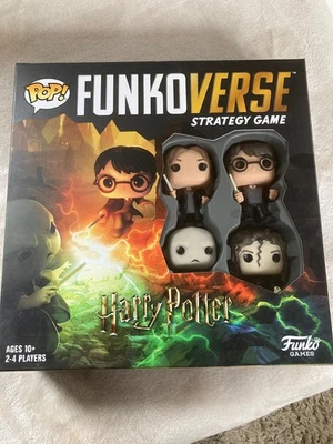 Funko Pop! Harry Potter Strategy Game With 4 Figures  - Image 1 of 4