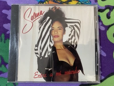 NEW 1992 SELENA ENTRE A MI MUNDO CD Factory Sealed *RARE* CAPITOL Como La Flor Foto 1 de 4
