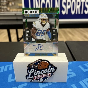 2024 Panini Contenders Football - Green Rookie Ticket Auto #217 Junior Colson - Picture 1 of 2