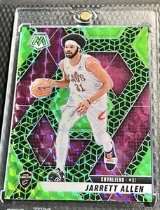 Tarjeta Prizm verde mosaico Panini 2024-25 Jarrett Allen Cavaliers 4/5 #161 - SSP - Imagen 1 de 4