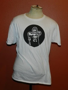 San Antonio Spurs Tim Duncan's Jersey Retirement Ceremony White T-Shirt Men's XL - Picture 1 of 8