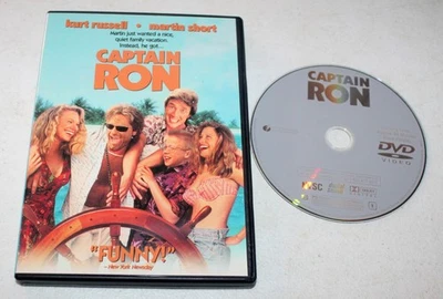 Captain Ron (DVD, 2004) Kurt Russell, Martin Short, Mary Kay Place, Touchstone - Image 1 of 2
