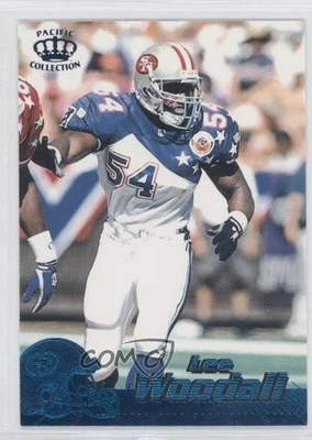 1996 Pacific Crown Collection Blue Lee Woodall #380 - Image 1 of 2