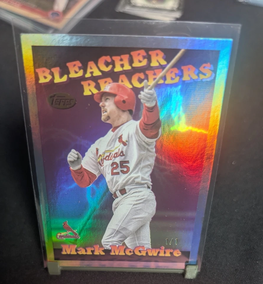 1/1 2025 Topps Update Bleacher Reachers Mark McGwire 🔥 Foto 1 de 1