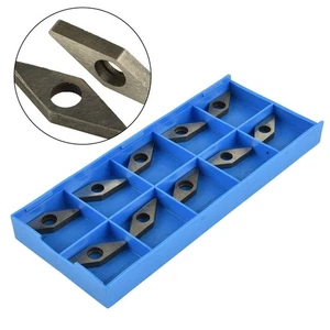 Carbide Insert MV1603 Sharping Turning Tools Accessories 10 Pcs Hardness - Picture 1 of 12