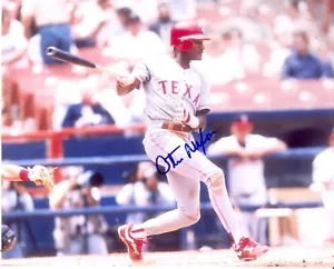 OTIS NIXON TEXAS RANGERS SIGNED 8X10 PHOTO W/COA - Picture 1 of 1