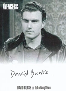 LOS VENGADORES COMPLETOS SERIE 3 - AUTÓGRAFO DAVID BURKE (JOHN WRIGHTSON) AVDB1 - Imagen 1 de 1