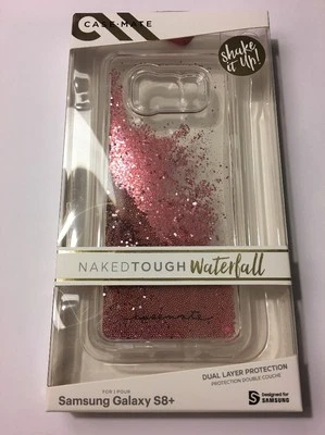 Original Case Mate Waterfall Case for Samsung Galaxy S8 Plus, Iridescent Pink - Image 1 of 4