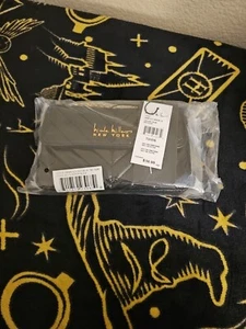 New Nicole Miller Black Chevron Quilted Bag Gold Chain Strap Crossbody Shoulder - Picture 1 of 3