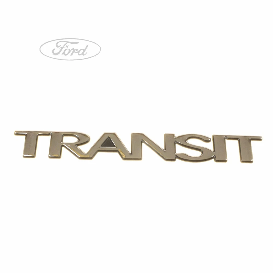 Genuine Ford Transit Transit Rear Door Name Plate Badge Emblem 2000-2014 1666170 - Image 1 of 4