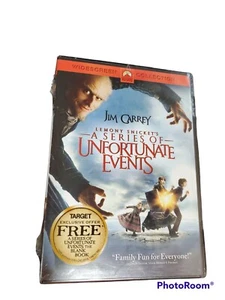LEMONY SNICKET'S A SERIES OF UNFORTUNATE EVENTS (DVD BOOK SET) TARGET, NEW  - Picture 1 of 4