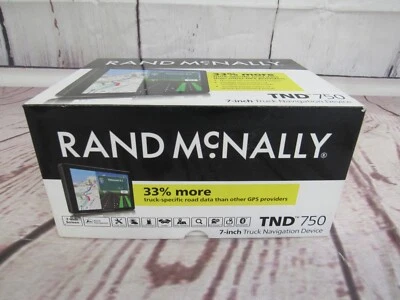 Rand Mcnally truck GPS TND 750 - Image 1 of 4