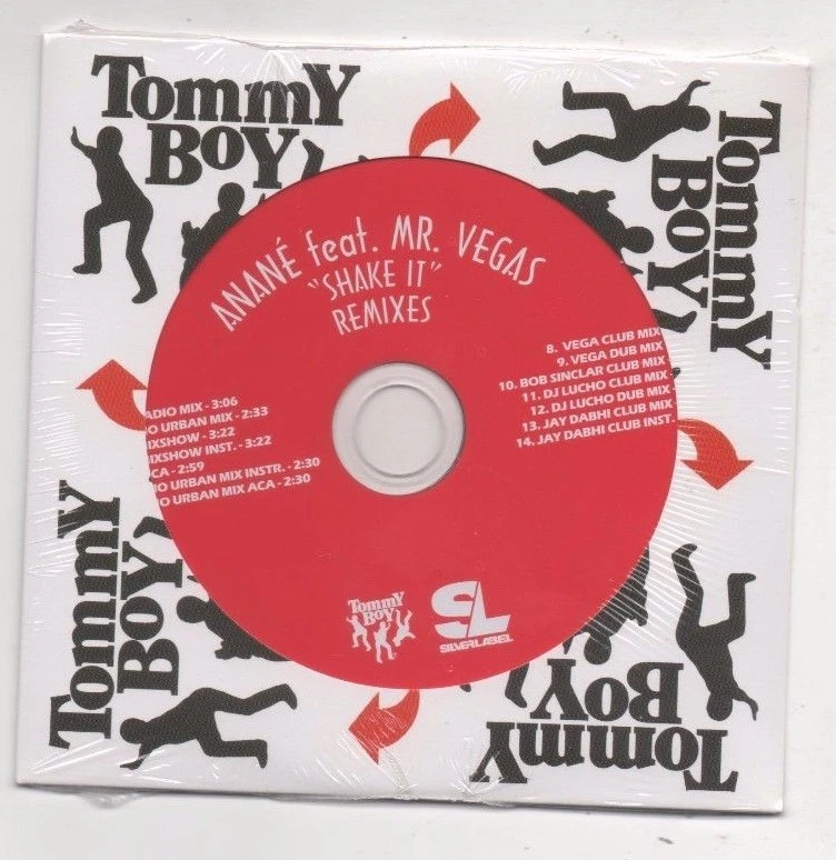 Anane Feat. Mr. Vegas Shake it Remixes Ultra rare CD Promo Bob Sinclar & Vega  - Image 1 of 1