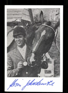 Alwin Schockemöhle Autogrammkarte Original Signiert Reiten + A 244774 - Imagen 1 de 2